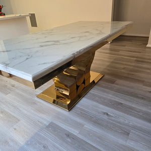 L200cm Marble top Dining Table only