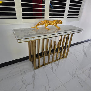 Elegant Modern Marble Console Table only