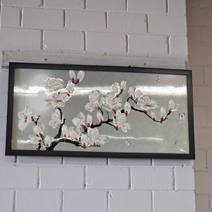 Decorative Wall Art, PS Frame and 5D Diamond Crystal Porcelain Painting